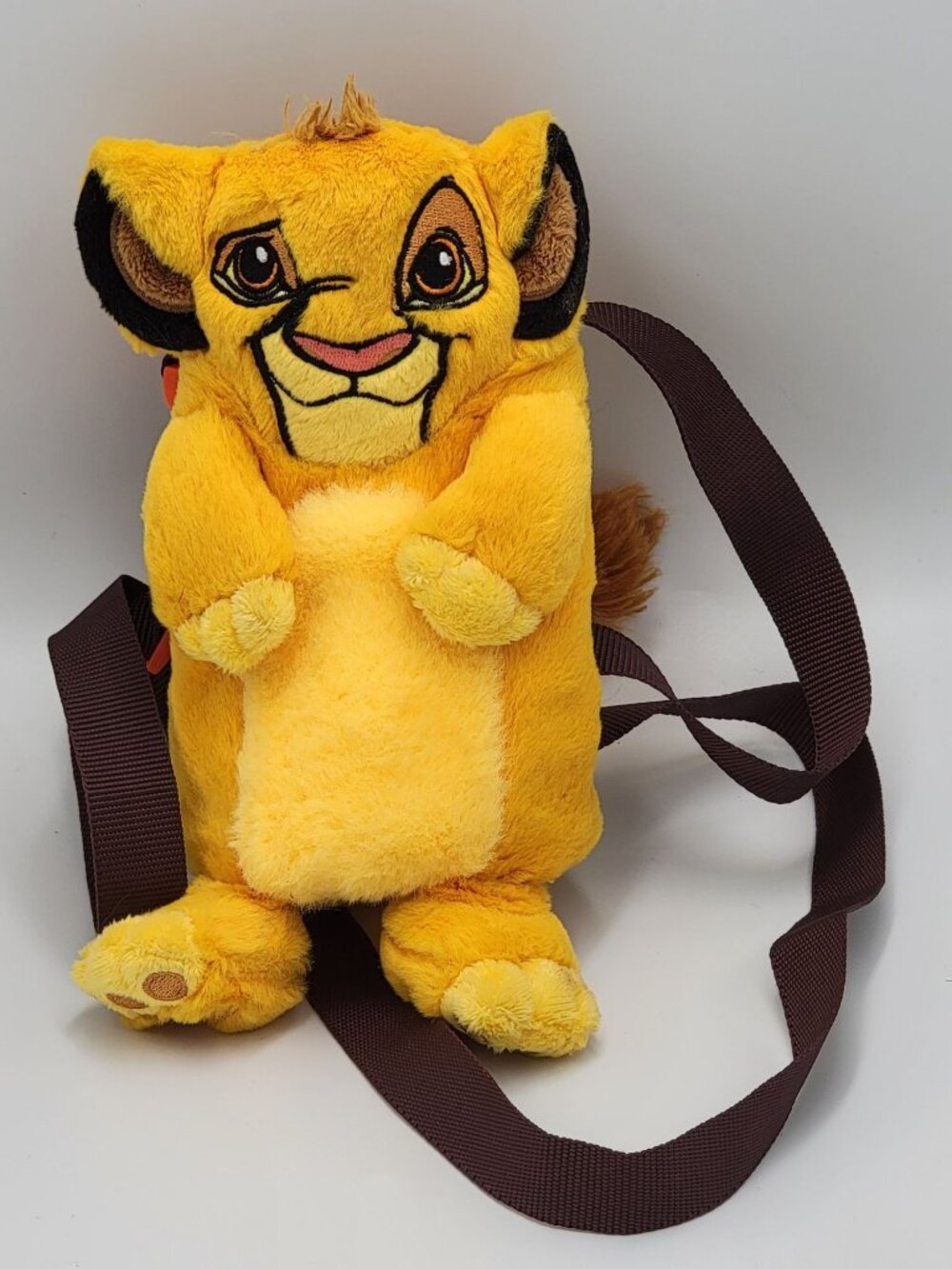 Disney Parks Simba Lion King30th Water Bottle with PlushCarrier